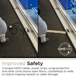 Cordinate Cable Management Floor Cover, 6ft.