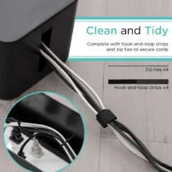 Cordinate Cord Management Box, Black