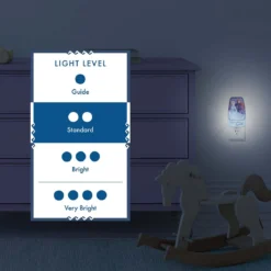 Disney Frozen II Light Sensing LED Night Light, Blue