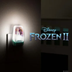Disney Frozen II Light Sensing LED Night Light, Blue