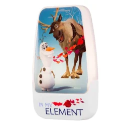 Disney Frozen II Light Sensing LED Night Light, White