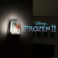 Disney Frozen II Light Sensing LED Night Light, White