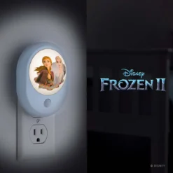 Disney Frozen II Motion-Sensing Light Sensing LED Night Light, Blue
