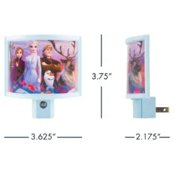 Disney Frozen II Wrap Shade LED Night Light, Blue