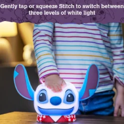 Disney Lilo and Stitch Squish'ems Dimmable Tabletop LED Night Light