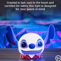 Disney Lilo and Stitch Squish'ems Dimmable Tabletop LED Night Light