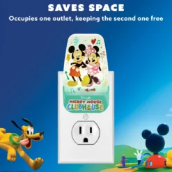 Disney Mickey Mouse Clubhouse Contempo Light-Sensing LED Night Light