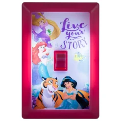 Disney Princess LED Light Switch, Pink