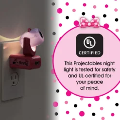 Disney Projectables Disney Minnie Mouse LED Kids Night Light