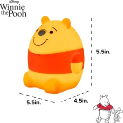 Disney Winnie the Pooh Squish’ems Dimmable Tabletop LED Night Light
