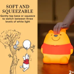 Disney Winnie the Pooh Squish’ems Dimmable Tabletop LED Night Light