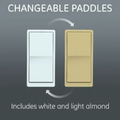 Enbrighten Add-On Switch with QuickFit™ and SimpleWire™, White