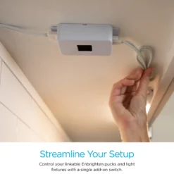 Enbrighten BrightLink Motion-Activated Switch, White