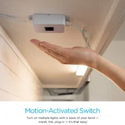 Enbrighten BrightLink Motion-Activated Switch, White