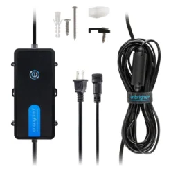 Enbrighten Eternity Eave Light Power Supply With Repeater, Black