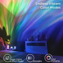 Enbrighten Galaxy Wave Projector Globe Light
