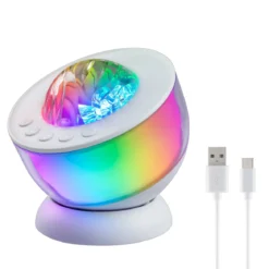 Enbrighten Galaxy Wave Projector Globe Light