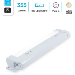 Enbrighten 10in. LED Light Fixture with White Select
