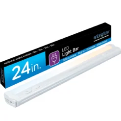 Enbrighten 24in. Plug-In Dimmable LED Light Bar, White