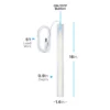 Enbrighten 16in. Plug-In LED Under Cabinet Light Fixture, White