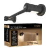 Enbrighten LED Motion Sensing Towel Bar Light, Matte Black