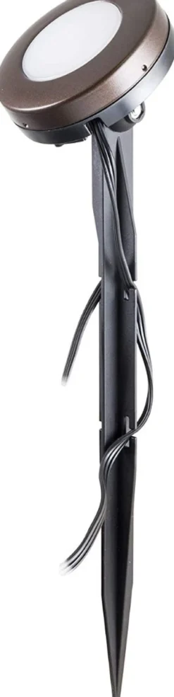 Enbrighten Mega Stake LED Landscape Light Management, 14in., Black