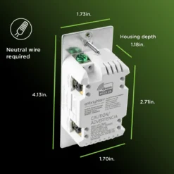 Enbrighten 800 Series Z-Wave Toggle Dimmer