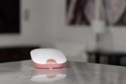 Enbrighten Tabletop Dimmable Color Changing LED SleepLite, Rose Gold