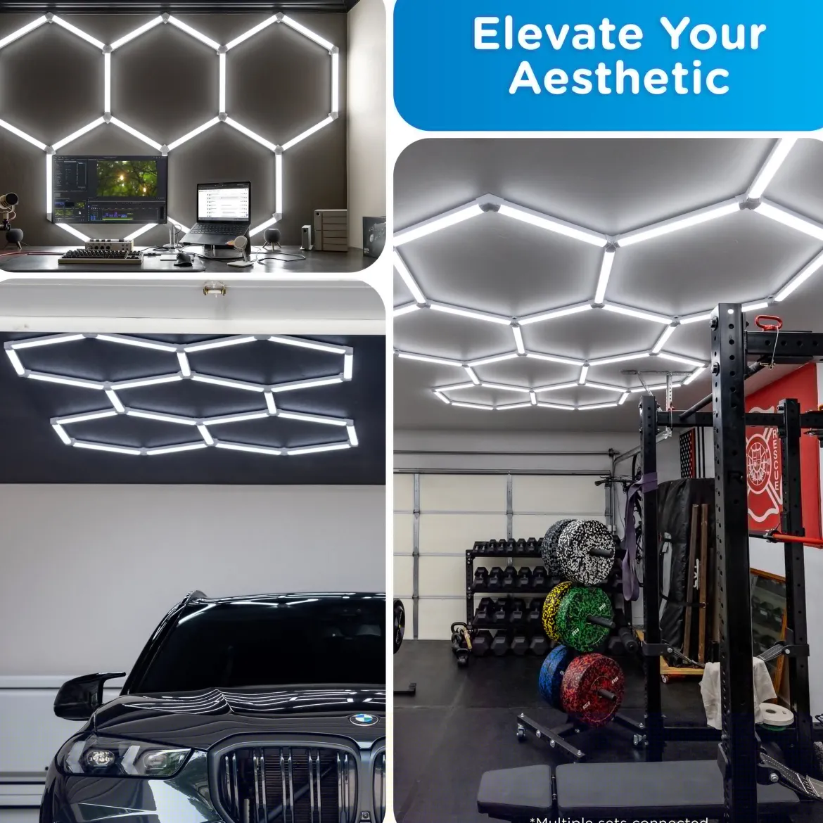 Enbrighten UltraBrite Hex Lights, 24 Light Bars