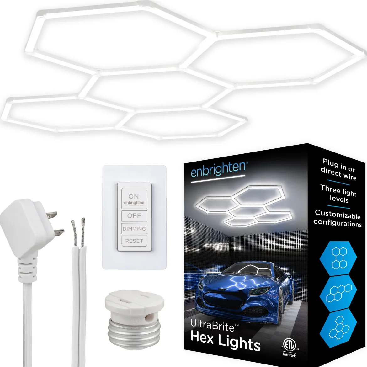Enbrighten UltraBrite Hex Lights, 24 Light Bars
