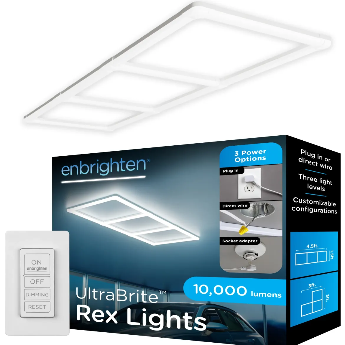 Enbrighten UltraBrite Rex Lights, 10 Light Bars