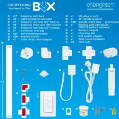 Enbrighten UltraBrite Rex Lights, 17 Light Bars