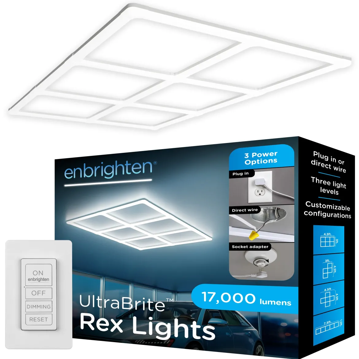 Enbrighten UltraBrite Rex Lights, 17 Light Bars