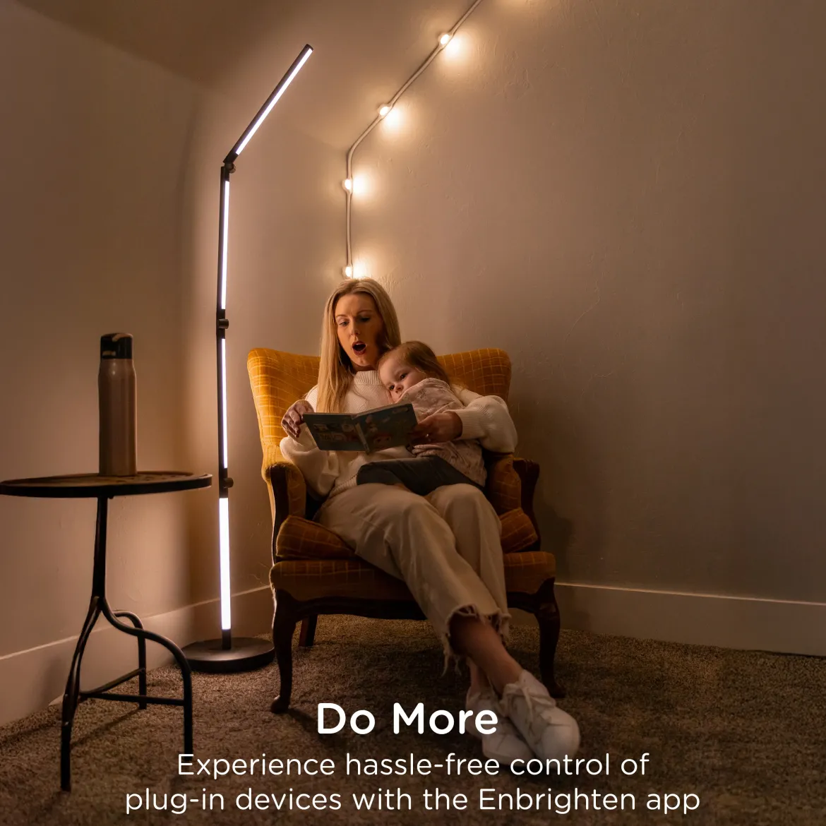 Enbrighten VIBE Indoor Single-Outlet Wi‑Fi Matter Smart Plug, 4 Pack