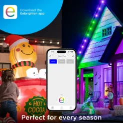 Enbrighten Vibe Outdoor Dual‑Outlet Wi‑Fi Matter Smart Plug