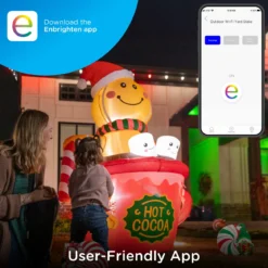 Enbrighten Vibe Wi‑Fi Matter Smart Plug Yard Stake