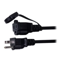 Enbrighten Vintage LED Cafe Lights, 12 Bulbs, 24ft. Black Cord