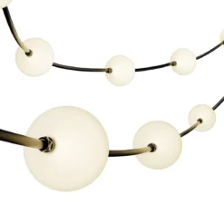 Enbrighten Warm White Globe String Lights 12 Bulbs, 44ft.