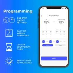 Enbrighten Wi-Fi Smart LED Bulb, Filament G25, Dimmable