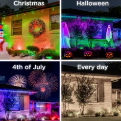 Enbrighten WiFi VIBE LED Eternity Landscape Lights, 12 Lights, 50ft.