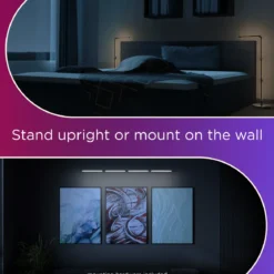 Enbrighten WiFi VIBE Spectrum Color-Changing Adjustable Accent Lamp