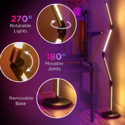 Enbrighten WiFi VIBE Spectrum Color-Changing Adjustable Accent Lamp