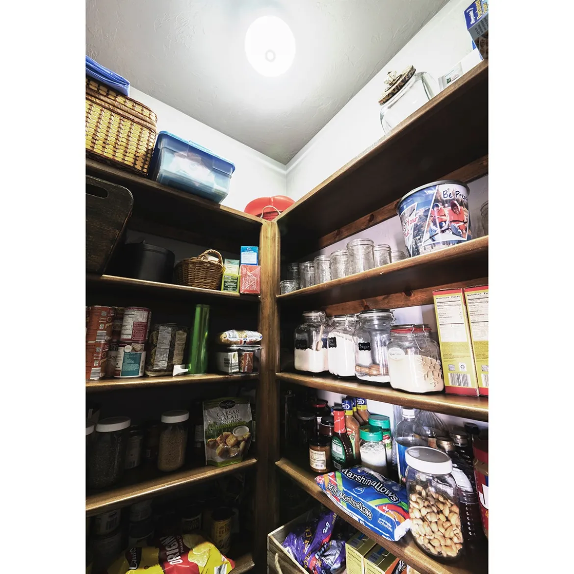 Energizer Battery Operated LED Ceiling Light Fixture, White