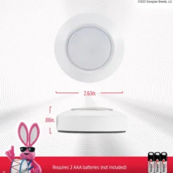 Energizer Battery Operated LED Puck Light