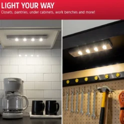 Energizer 12in. Battery Operated LED Light Bar, White