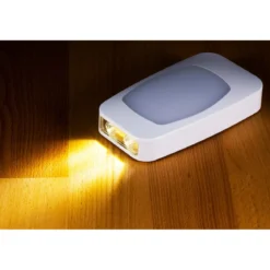 Energizer 4-in-1 Rechargeable Power Failure Light Sensing LED Night Light, White, 6 Pack