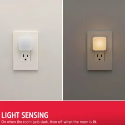 Energizer Mini Square LED Night Light, 4 Pack