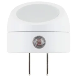 Energizer Plug-In Rotating Light Sensing LED Night Light, 2 Pack, White
