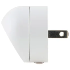 Energizer Plug-In Rotating Light Sensing LED Night Light, 2 Pack, White