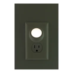 Energizer Plug-In Rotating Light Sensing LED Night Light, 2 Pack, White